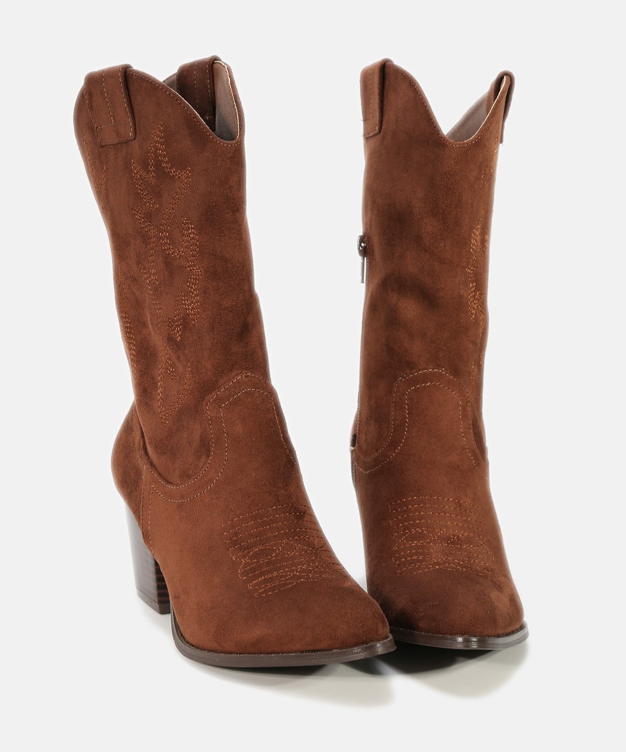 Botas cowboy media ca&ntilde;a tac&oacute;n  image number null